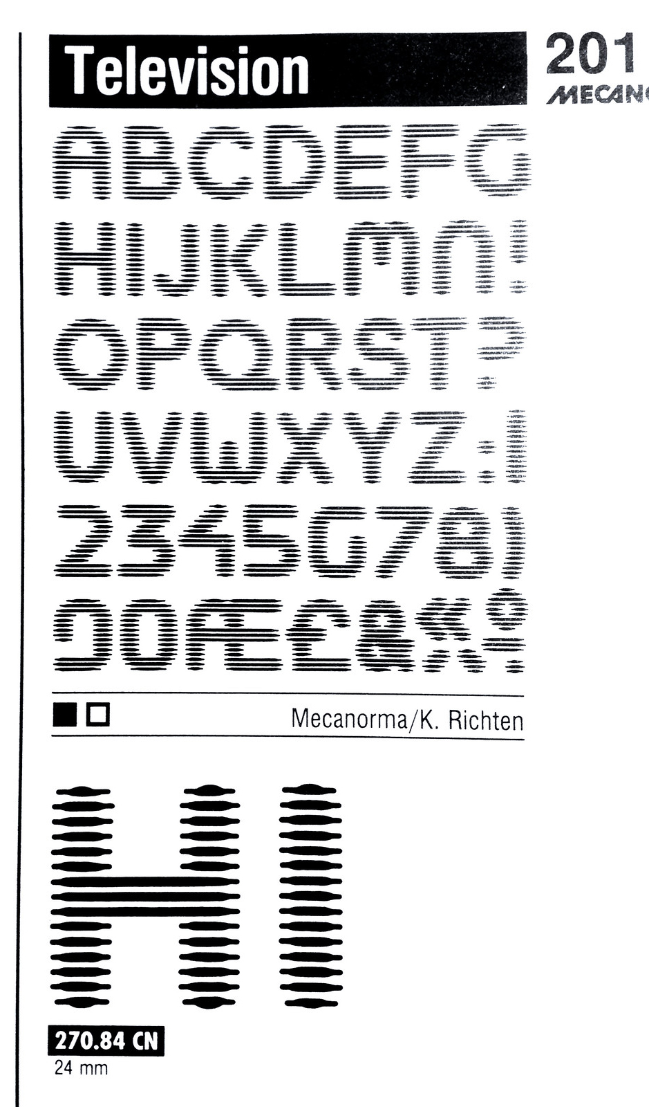 Tele_BestTypefacesRoundTelevisionFont